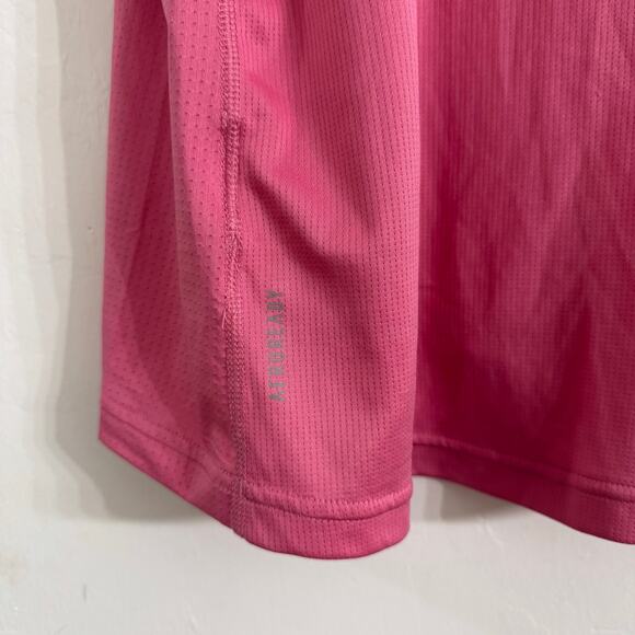 Adidas Running Primegreen Racerback OTR Tank Top Reflective Rose Pink Size Small - Picture 8 of 10